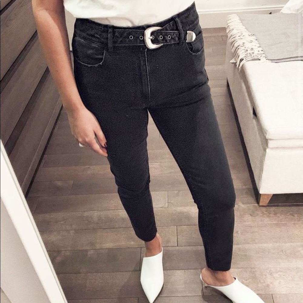 Paige With Built In Belt Jeans Pants